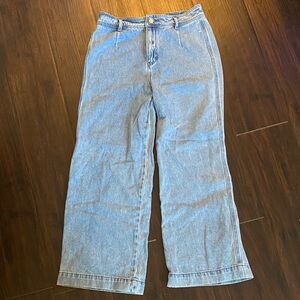 Stylish Light Blue Women's Flare Jeans